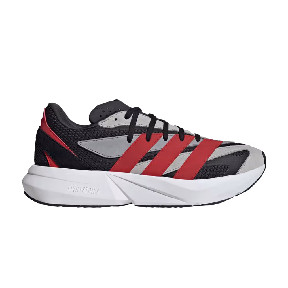 adidas Lightblaze White Black Scarlet