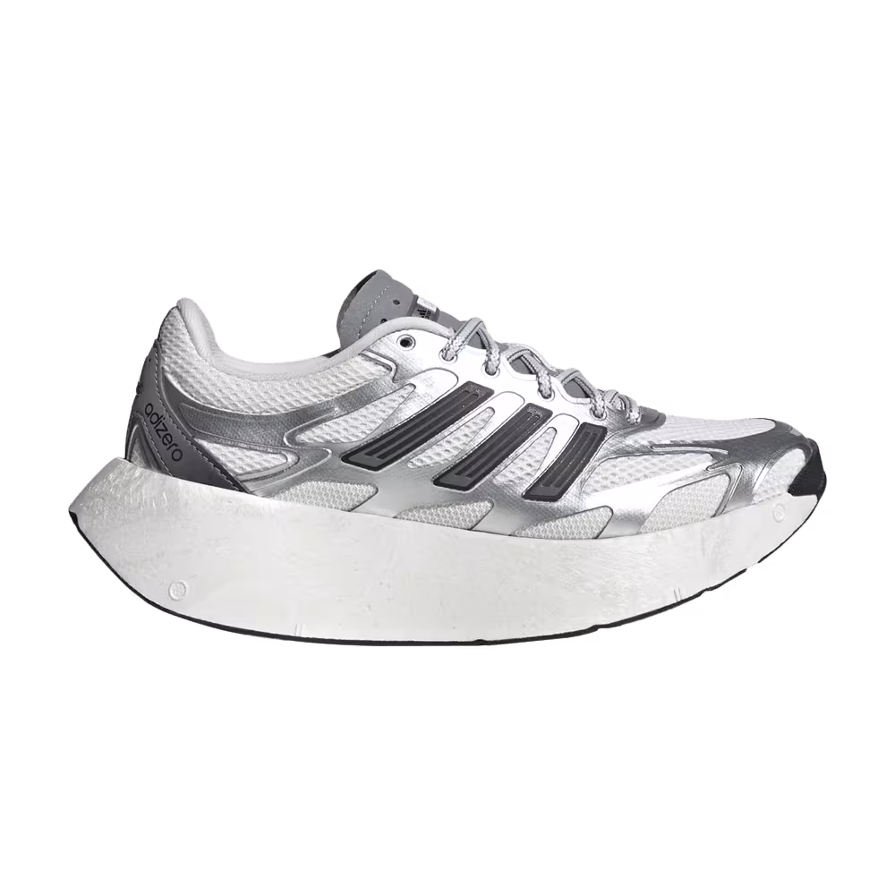 adidas Adizero Aruku J Silver Metallic White