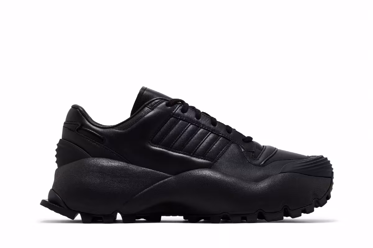 Willy Chavarria x adidas Forum Combat Black, view 2