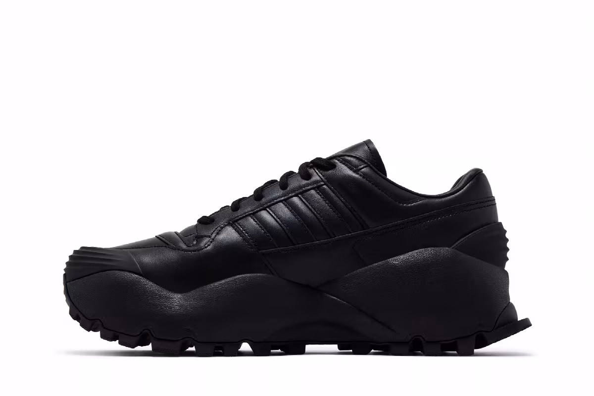 Willy Chavarria x adidas Forum Combat Black, view 4