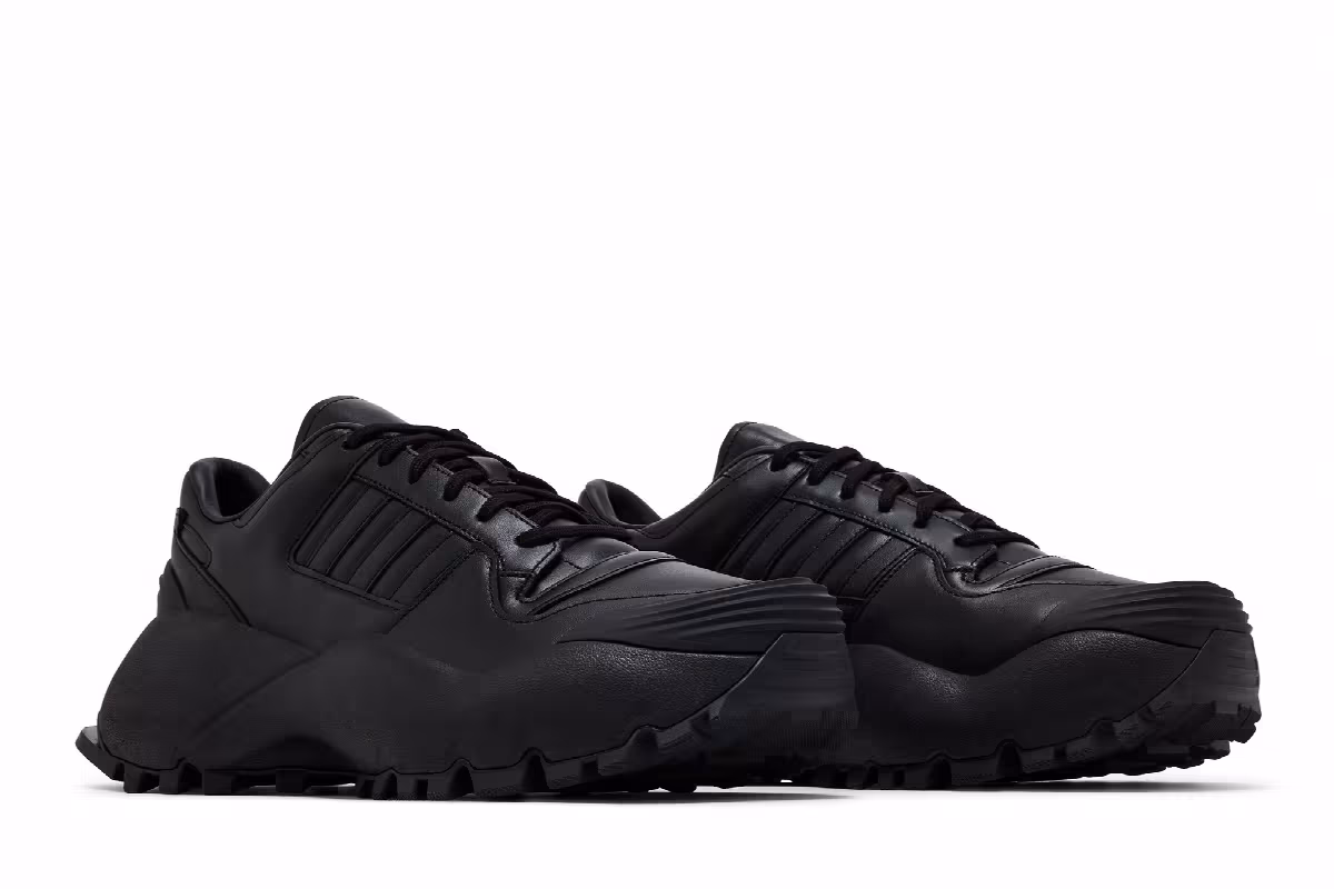 Willy Chavarria x adidas Forum Combat Black, view 9