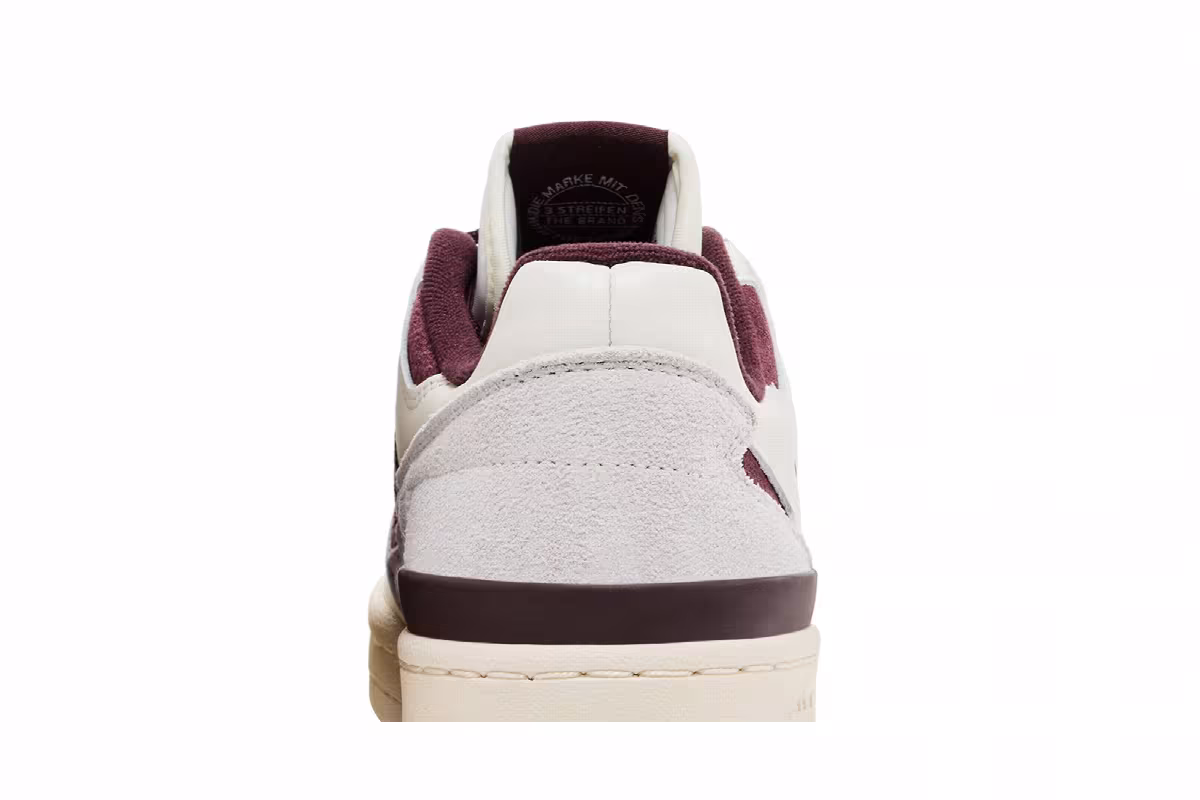 adidas Forum Low CL White Aurora Ruby, view 8