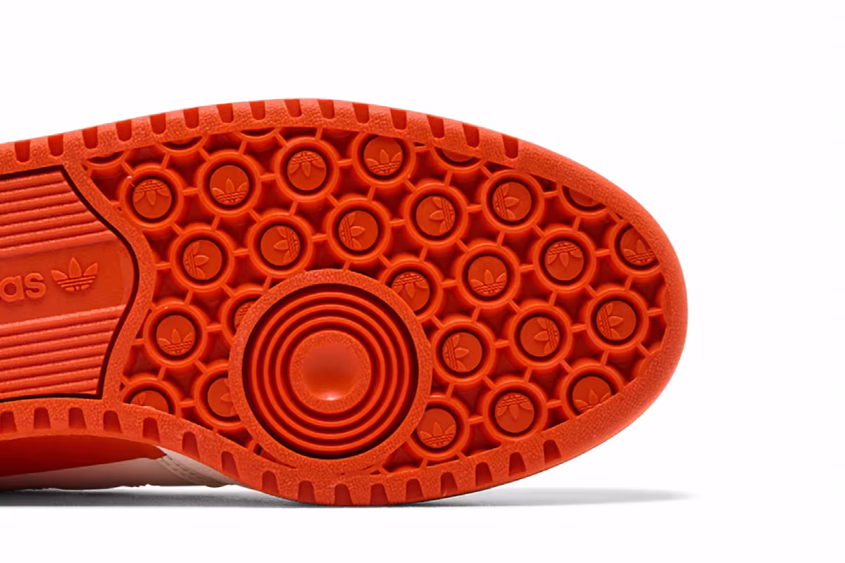 adidas Forum Low CL White Orange, view 6