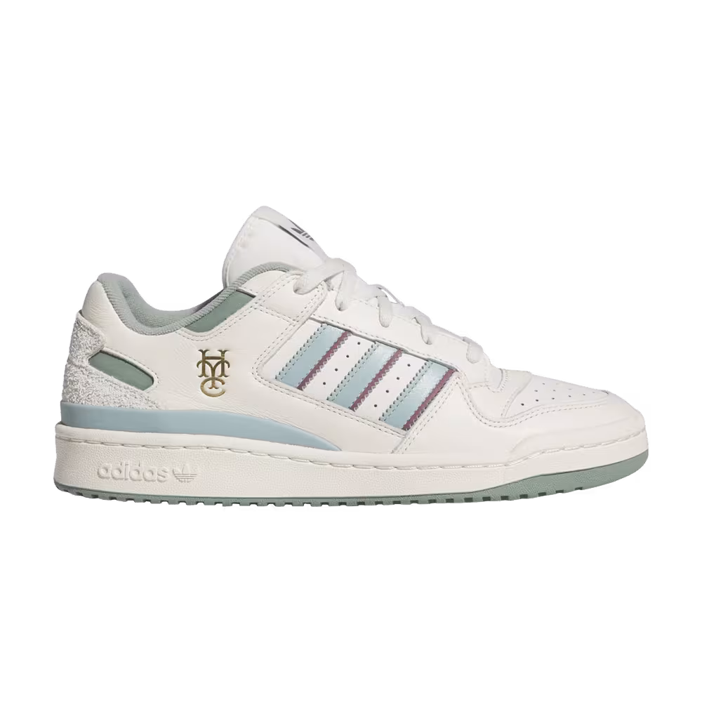 Hoop York City x adidas Forum Low CL Off White Silver Green