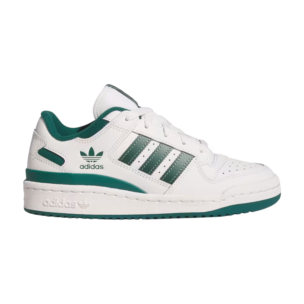 adidas Forum Low CL J White Collegiate Green