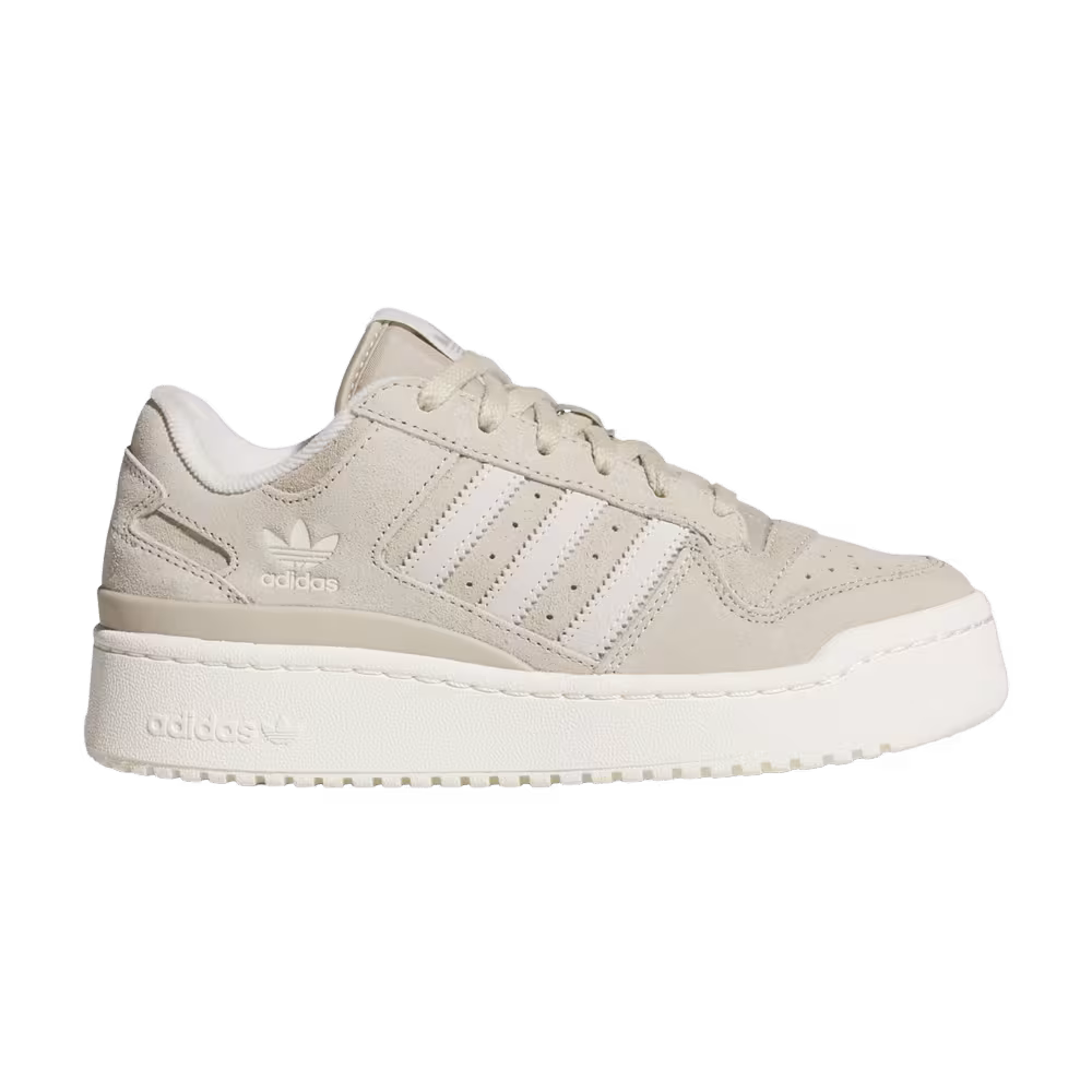 adidas Women's Forum Bold Stripes Wonder Beige