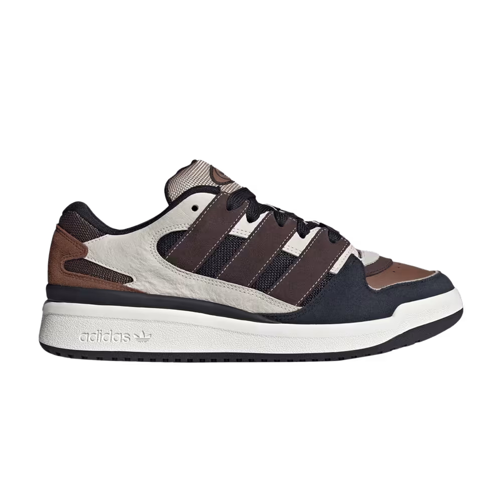 adidas Forum Puffed Off White Dark Brown Black