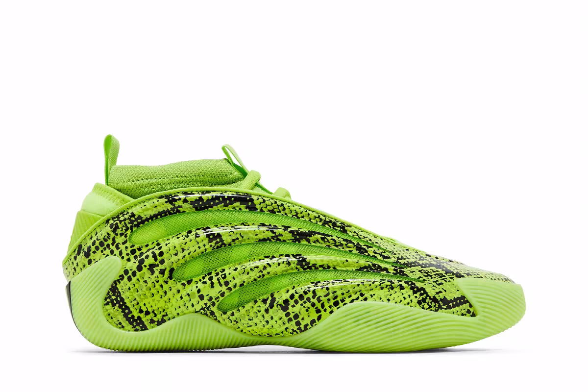 adidas Harden Vol. 9 Green Snakeskin, view 2