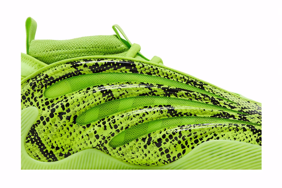 adidas Harden Vol. 9 Green Snakeskin, view 3