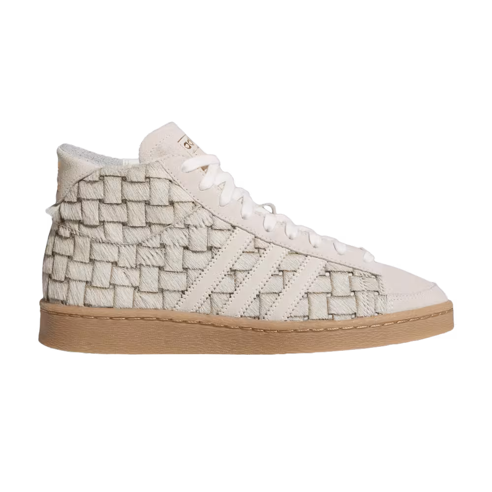 adidas Women's Jabbar Hi Off White Cream White