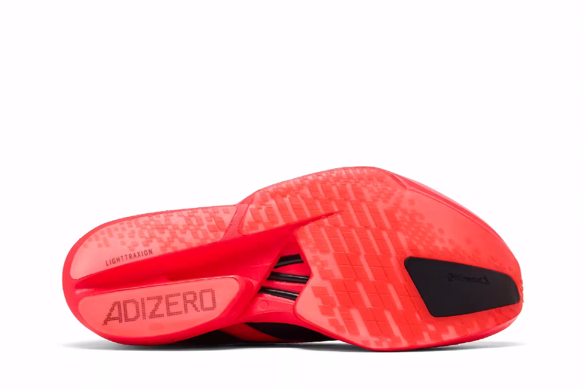 adidas Adizero Adios Pro 4 Lucid Red Black, view 5