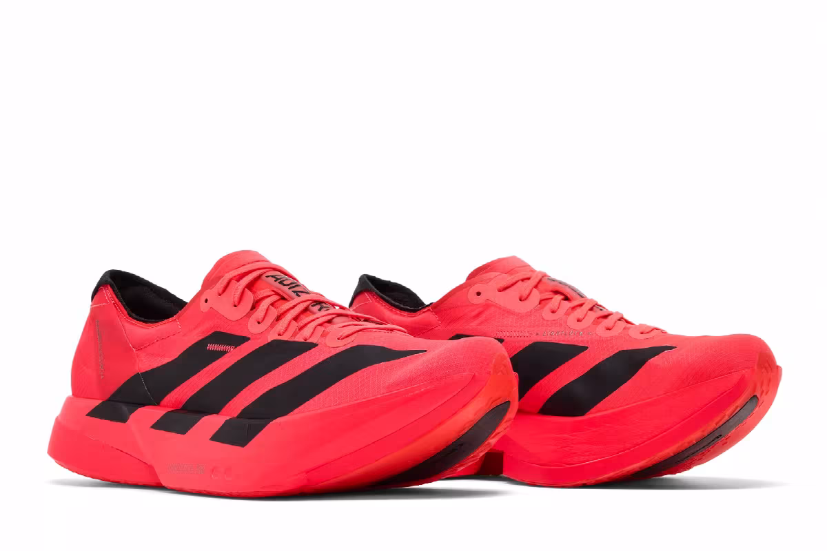 adidas Adizero Adios Pro 4 Lucid Red Black, view 9
