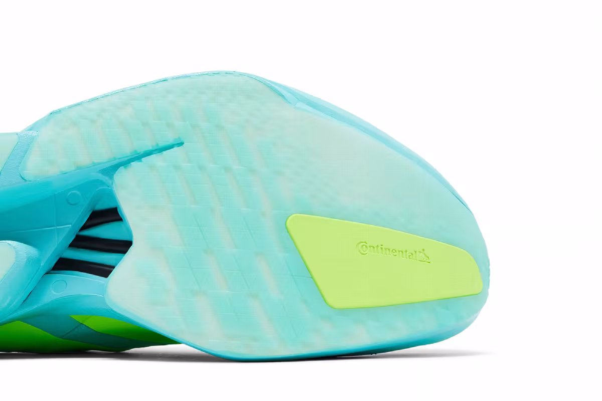 adidas Adizero Adios Pro 4 Flash Aqua Lucid Lemon, view 6