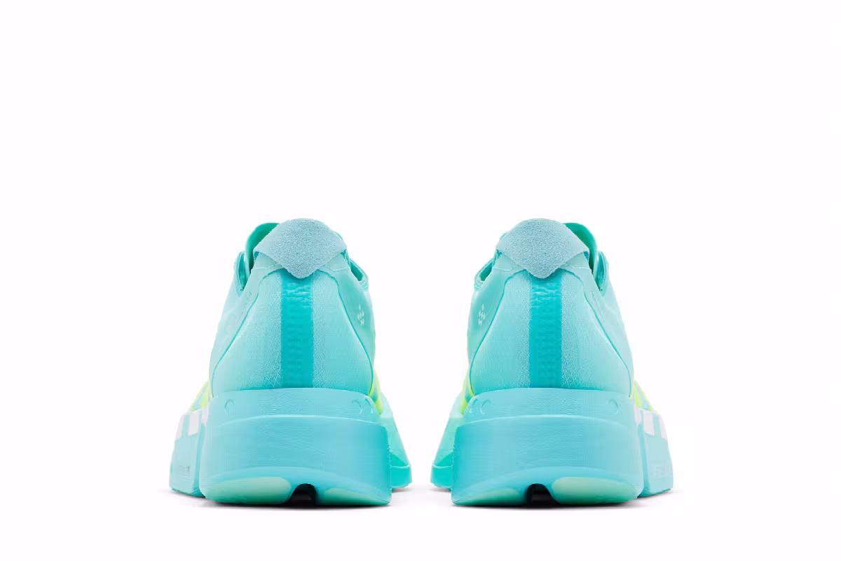 adidas Adizero Adios Pro 4 Flash Aqua Lucid Lemon, view 7