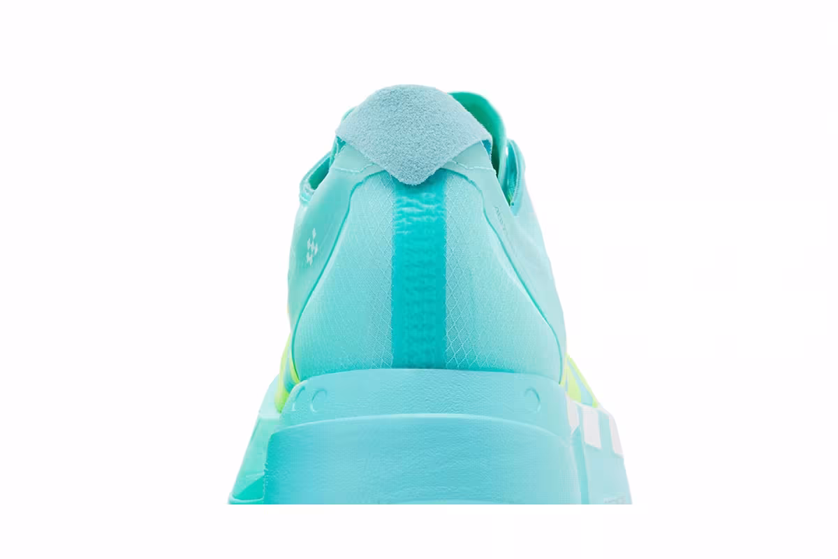 adidas Adizero Adios Pro 4 Flash Aqua Lucid Lemon, view 8