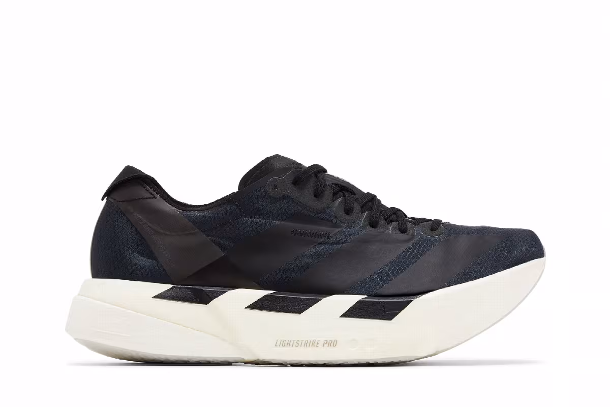 adidas Adizero Adios Pro 4 Black Grey, view 2