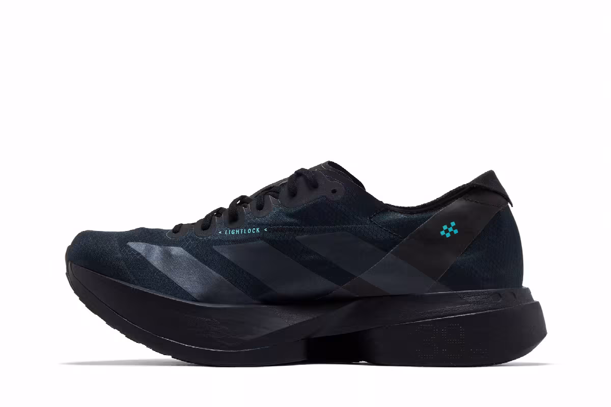 adidas Adizero Adios Pro 4 M Core Black Powder Teal, view 4