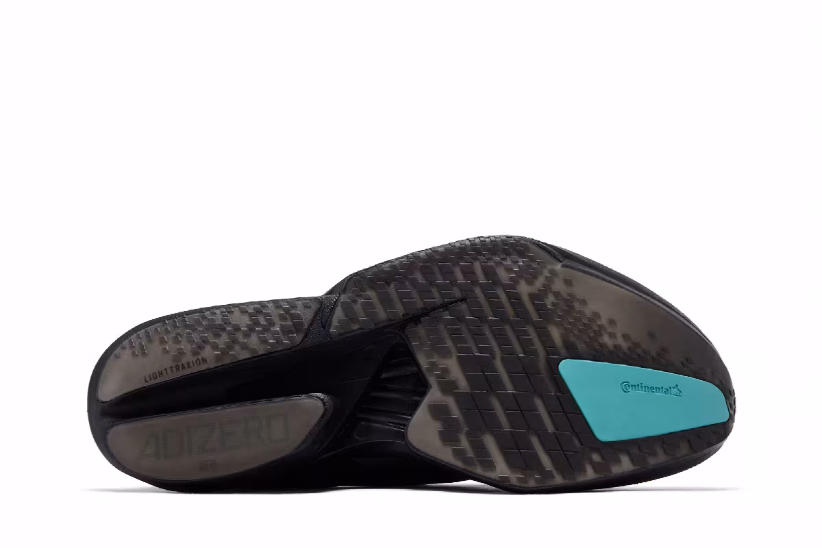 adidas Adizero Adios Pro 4 M Core Black Powder Teal, view 5
