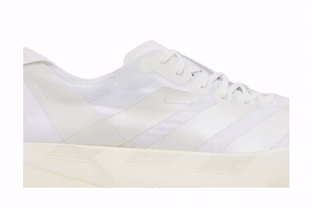 adidas Adizero Adios Pro 4 White Zero Metallic, view 3