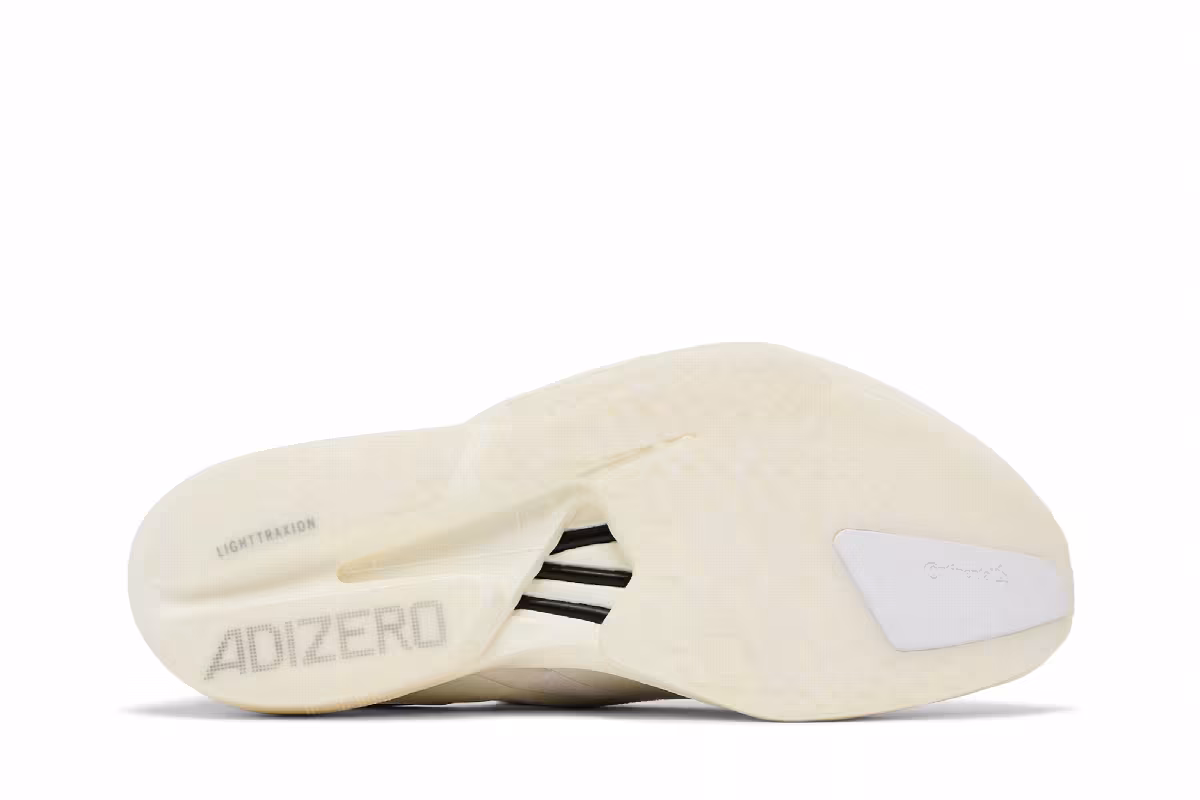 adidas Adizero Adios Pro 4 White Zero Metallic, view 5
