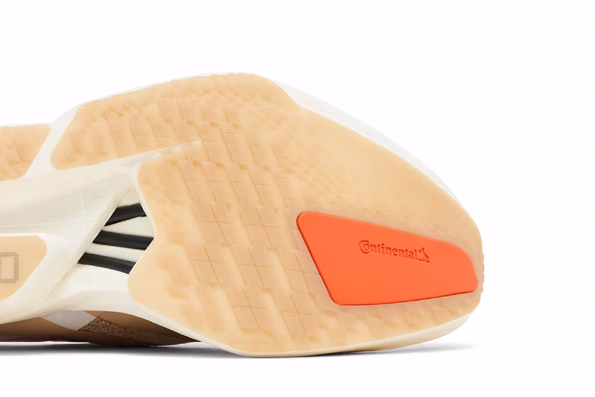 adidas Women's Adizero Adios Pro 4 Chalk Sandstone, view 6