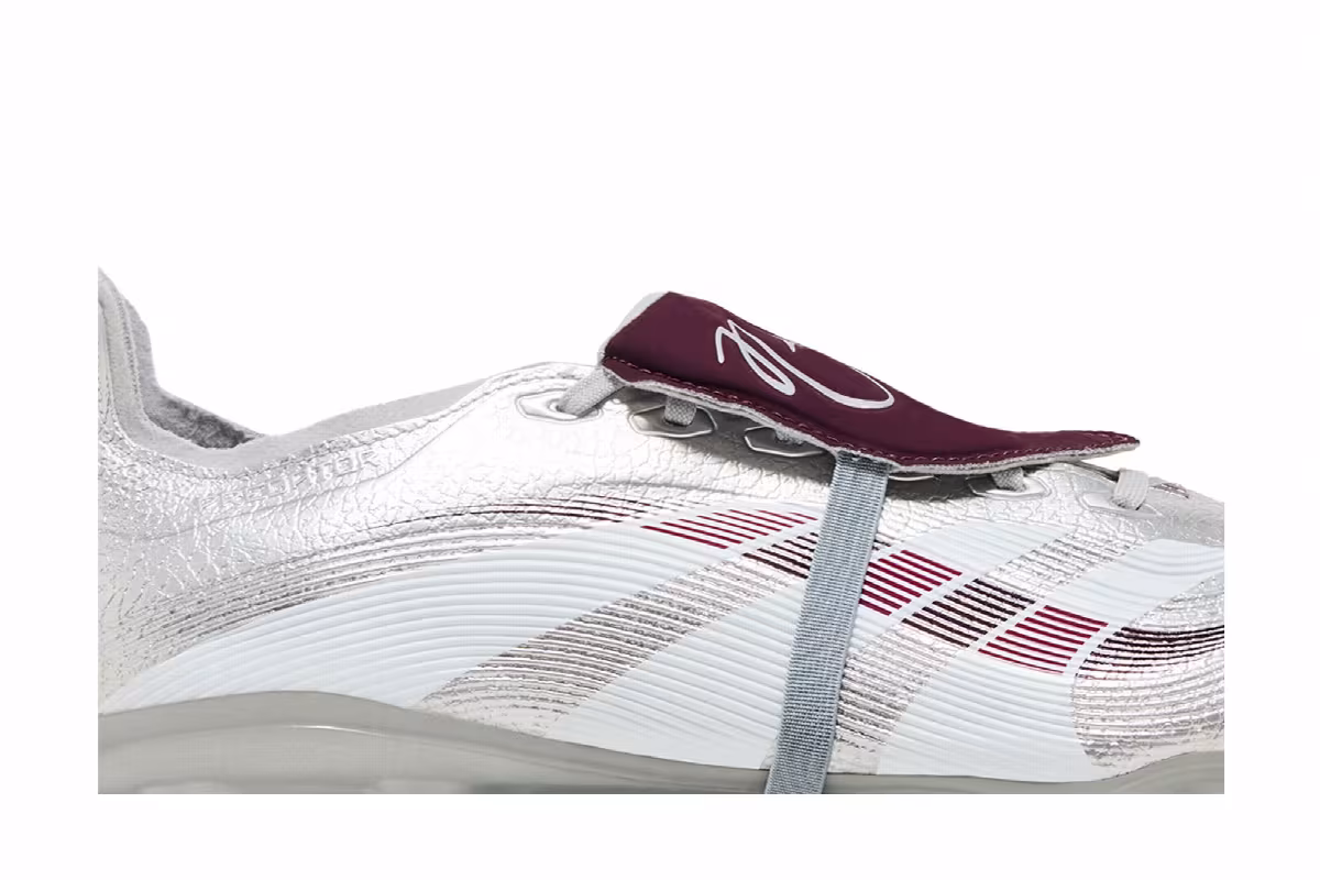 Jude Bellingham x adidas Predator 24 League Foldover Tongue FG MG Chrome Dream, view 3