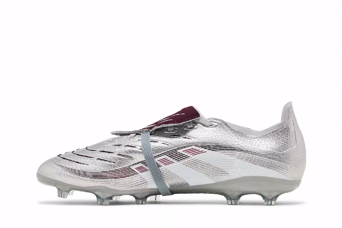 Jude Bellingham x adidas Predator 24 League Foldover Tongue FG MG Chrome Dream, view 4