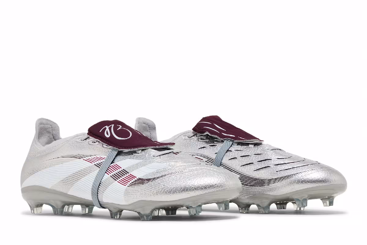 Jude Bellingham x adidas Predator 24 League Foldover Tongue FG MG Chrome Dream, view 9