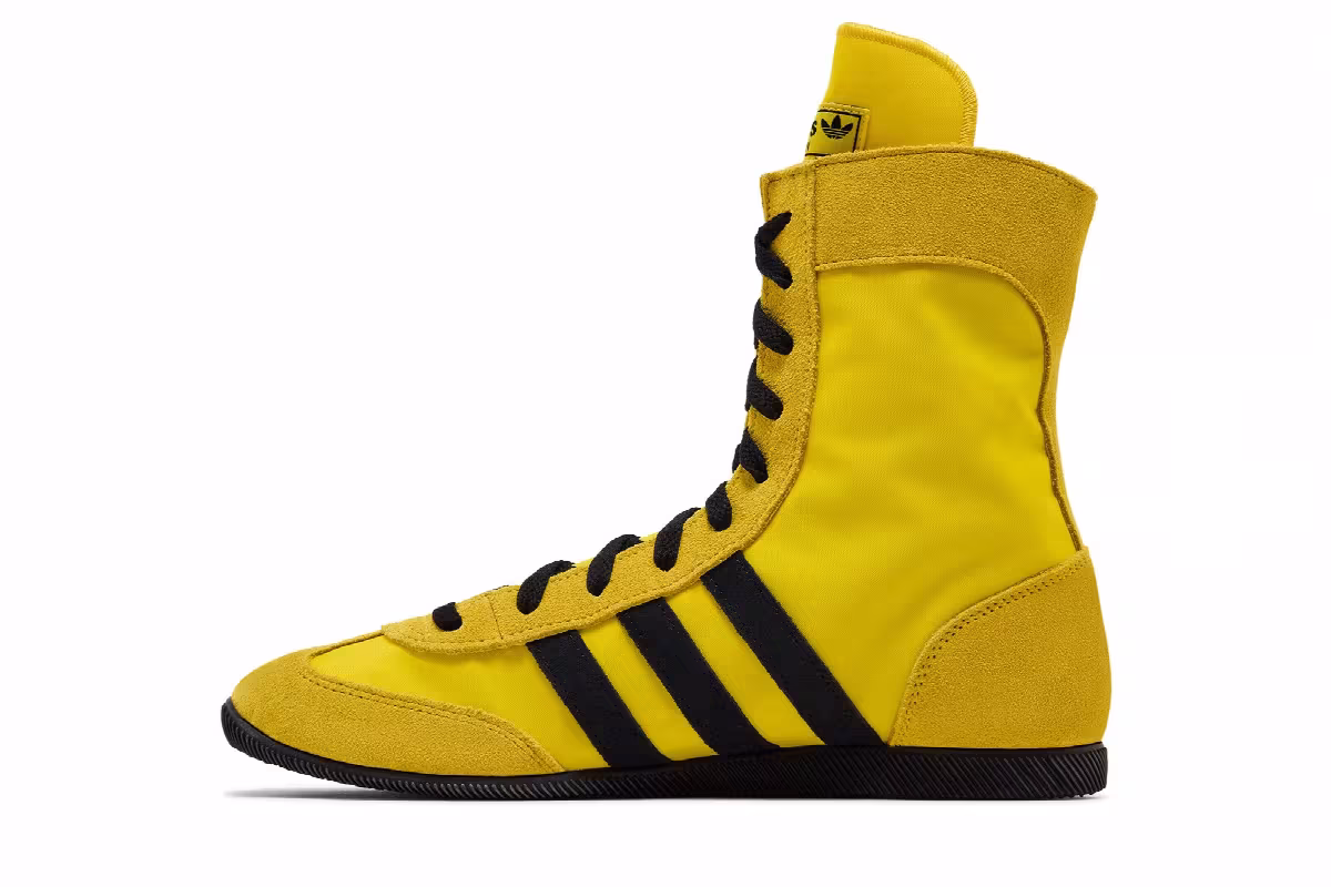 adidas Women's Japan High Yellow Black, view 4