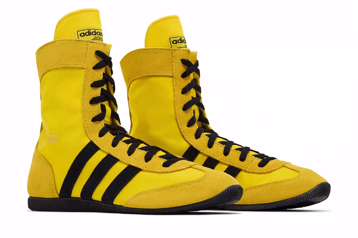 adidas Women's Japan High Yellow Black, view 9