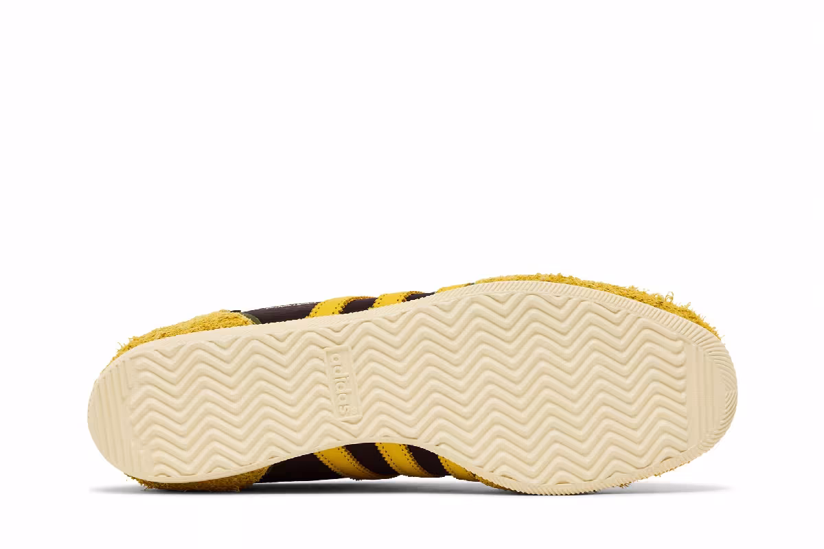 Brain Dead x adidas Japan Brown Hazel Yellow, view 5
