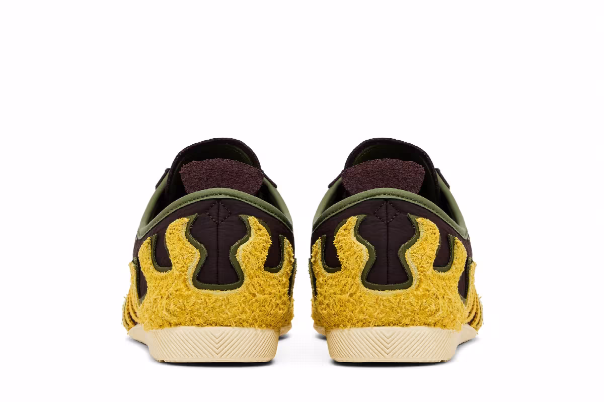 Brain Dead x adidas Japan Brown Hazel Yellow, view 7