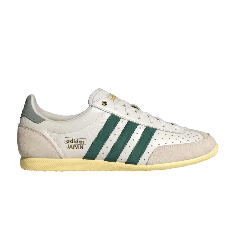 adidas Women's Japan Off White Collegiate Green