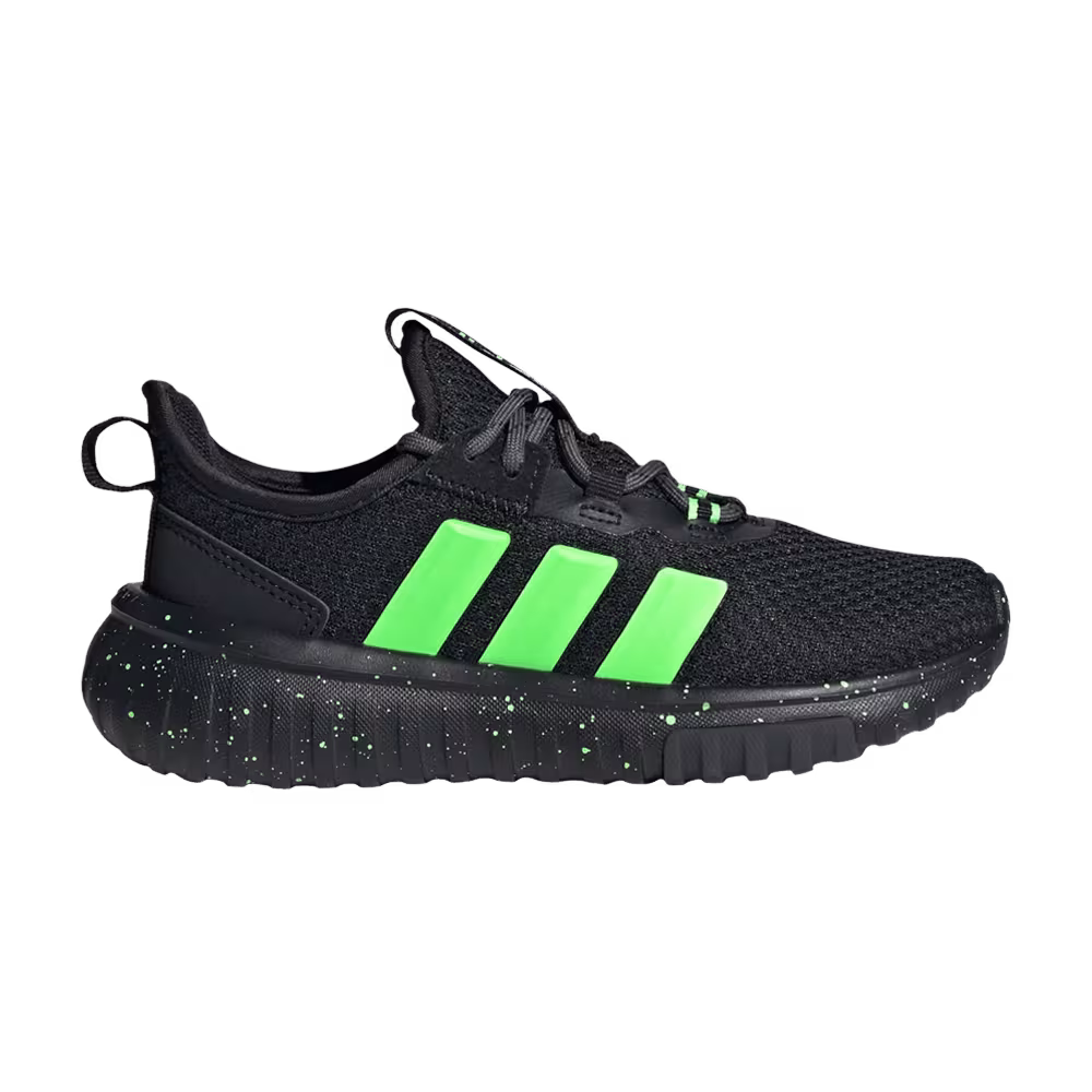 adidas Kaptir 4.0 K Black Lime Burst