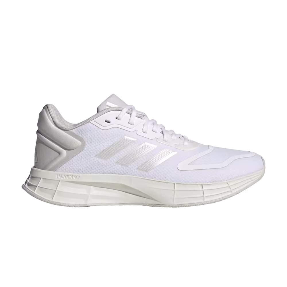 Adidas Women's Duramo 10 White Zero Metallic Grey