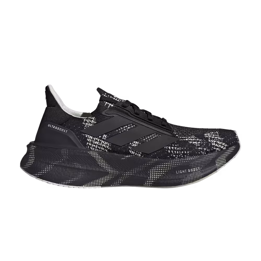 adidas Women's UltraBoost 5X Black Linen Green