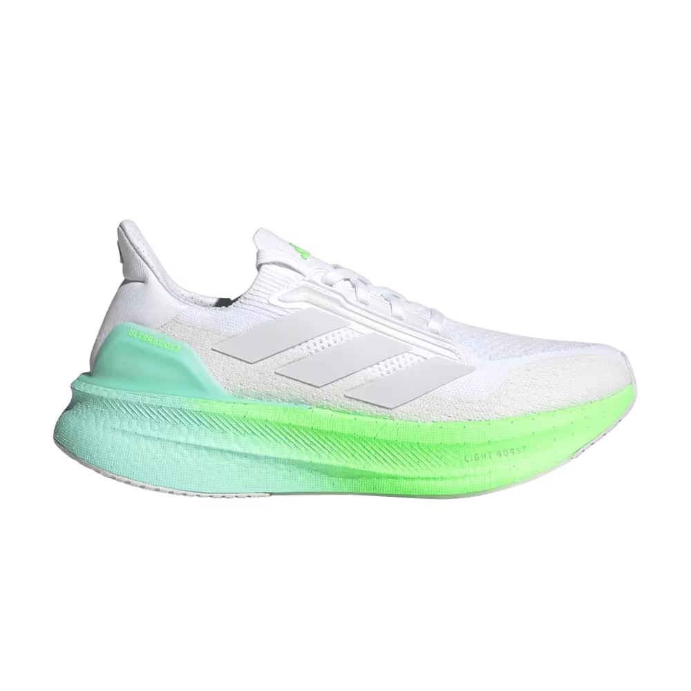 adidas Women's UltraBoost 5X White Lime Burst