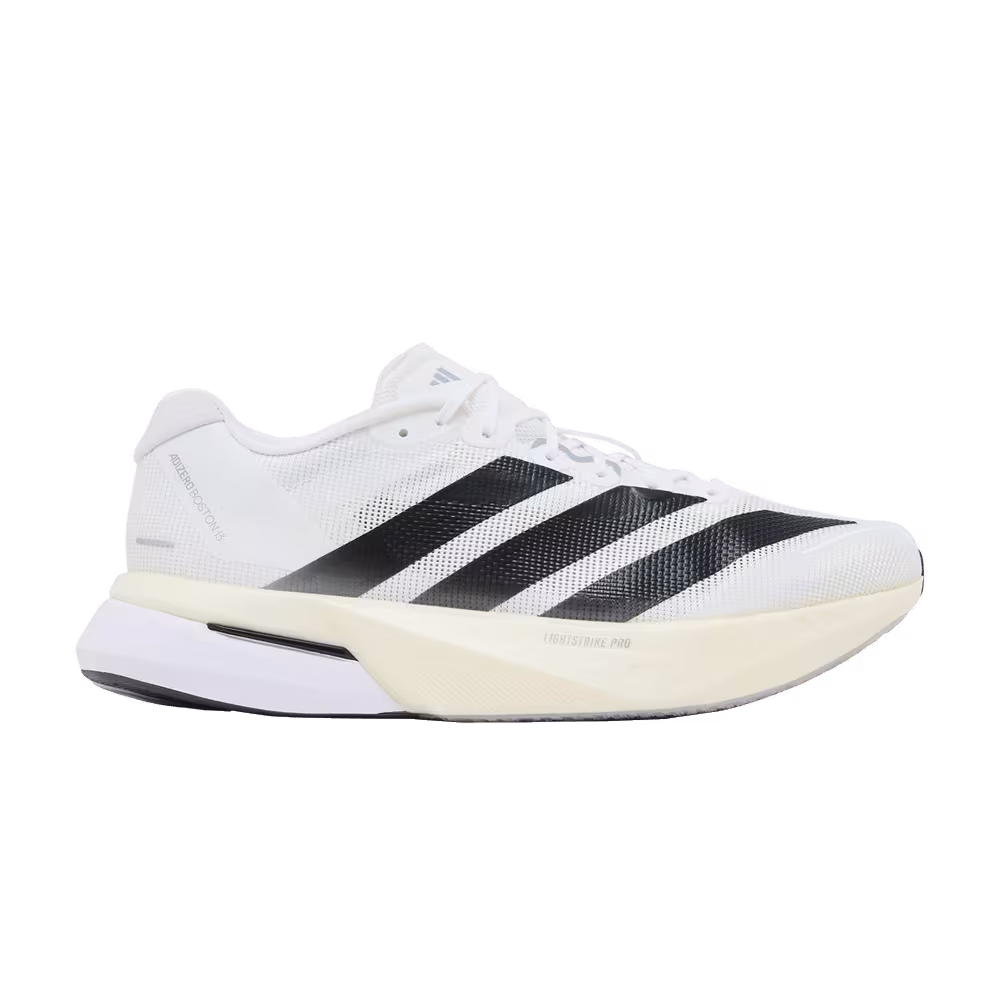 adidas Adizero Boston 13 White Black Dash Grey