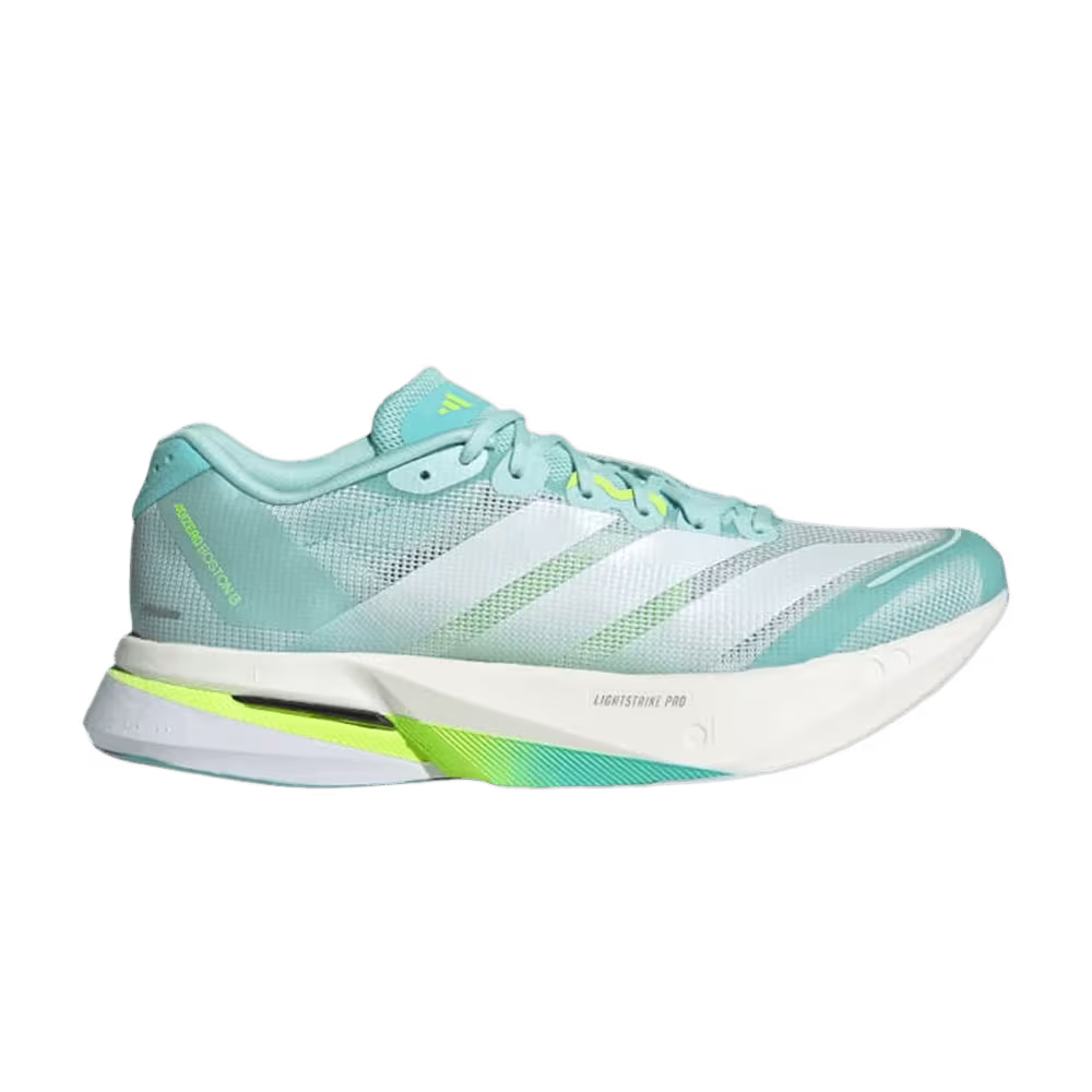 adidas Women's Adizero Boston 13 Semi Flash Aqua