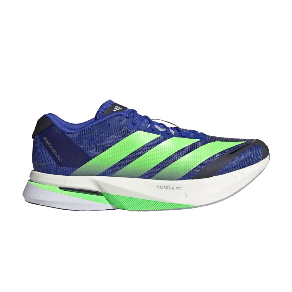 adidas Adizero Boston 13 Lucid Blue Lime Burst
