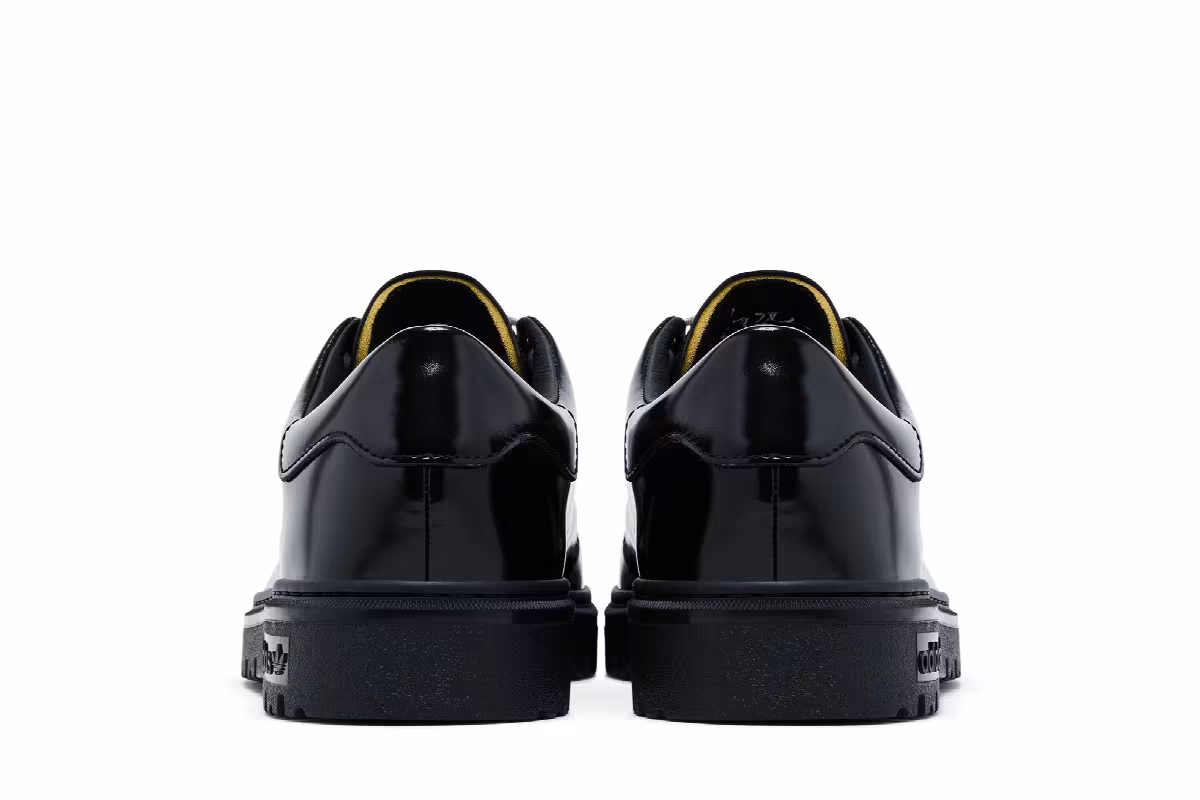 SpongeBob SquarePants x adidas Stan Smith Freizeit Black Patent Leather, view 7