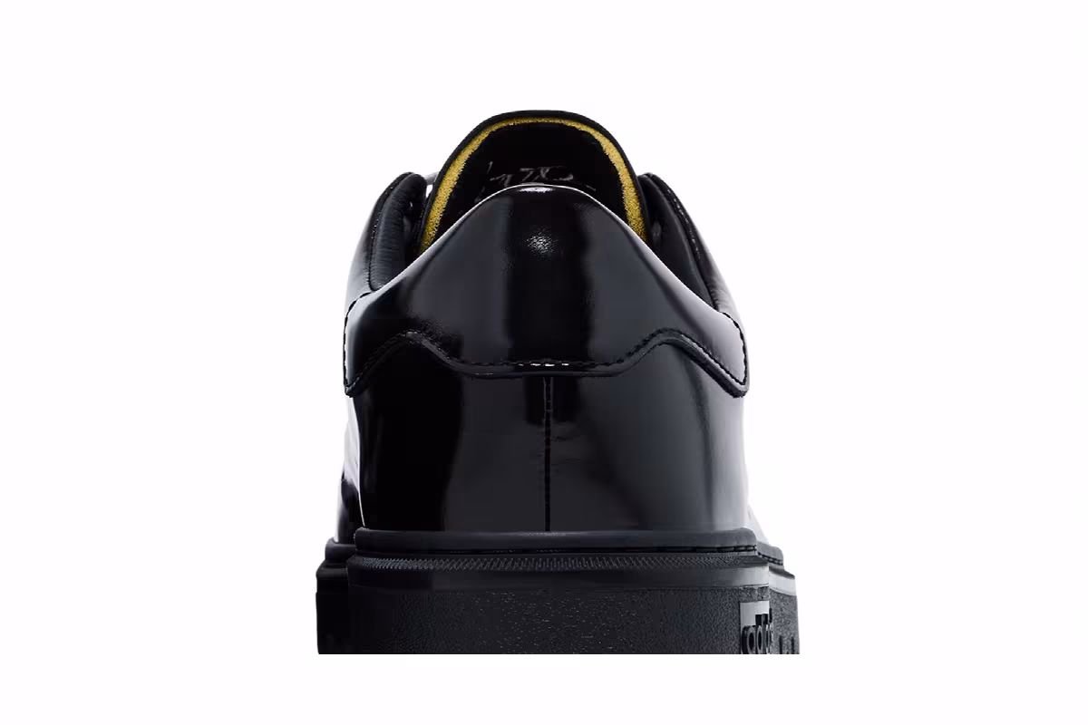 SpongeBob SquarePants x adidas Stan Smith Freizeit Black Patent Leather, view 8