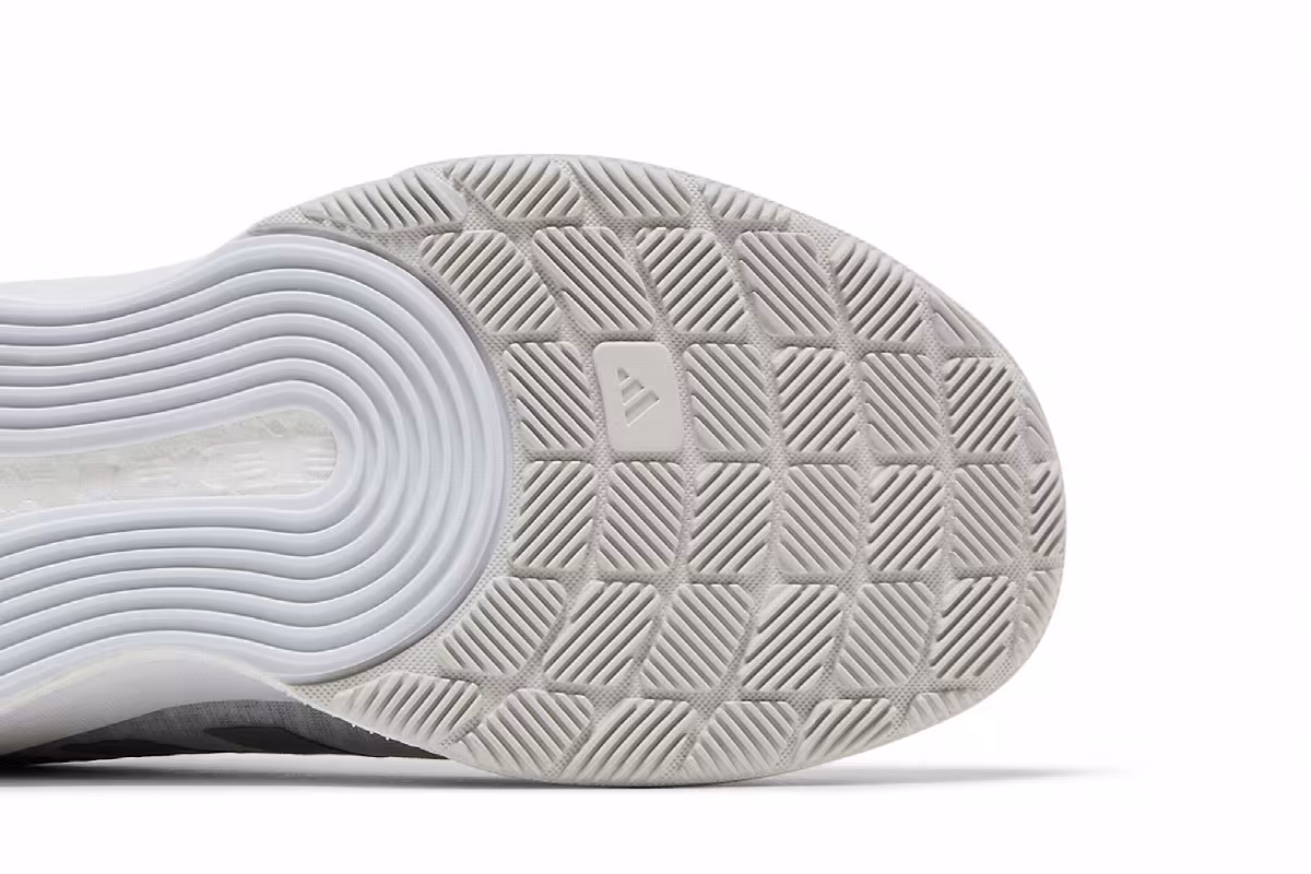 Adidas Women's Crazyflight White Silver Metallic, view 6