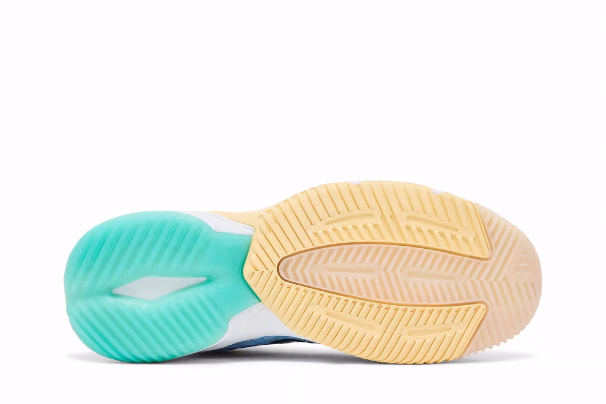 adidas Women's Crazyflight 6 Mid Indoor Glow Blue, view 5