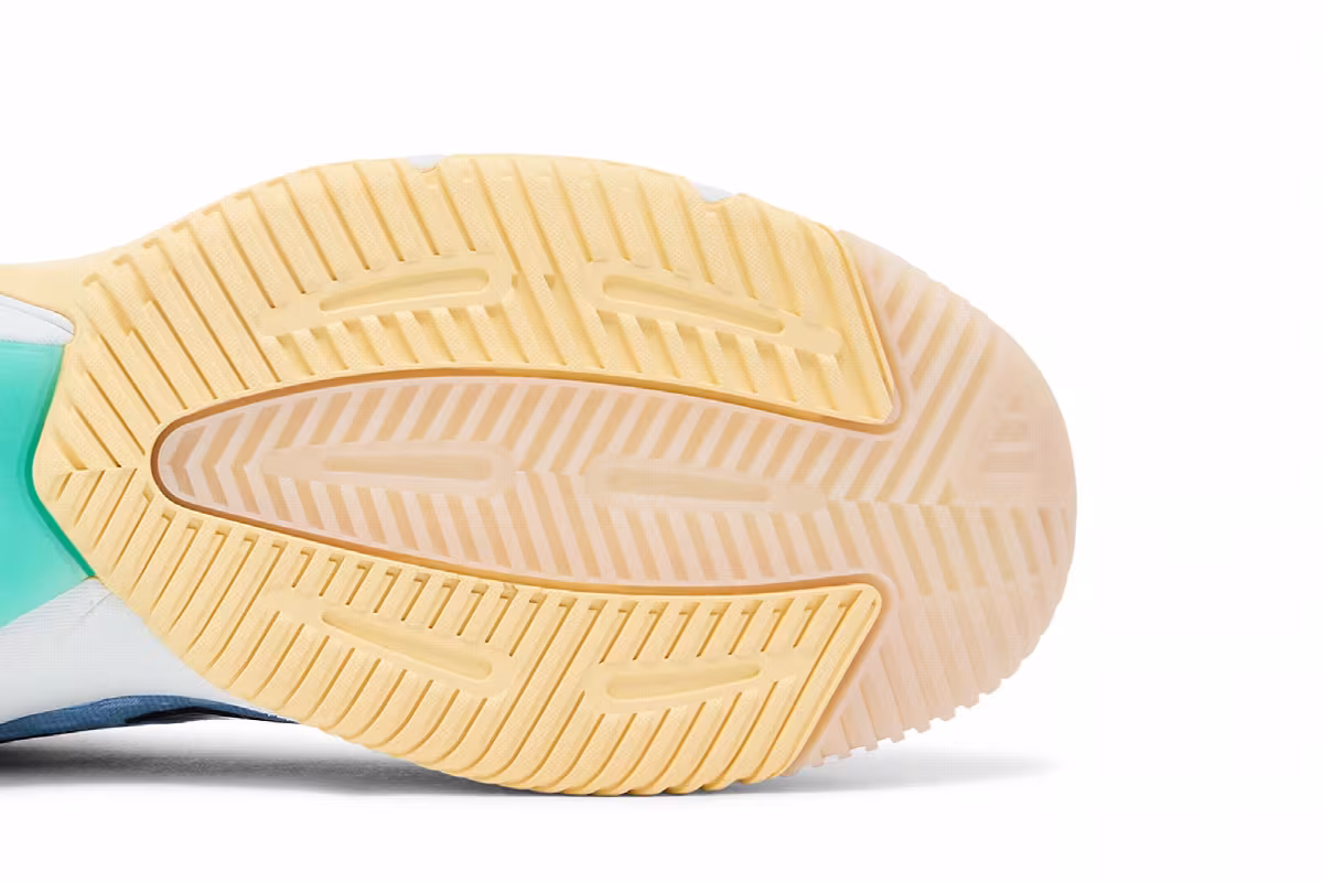 adidas Women's Crazyflight 6 Mid Indoor Glow Blue, view 6