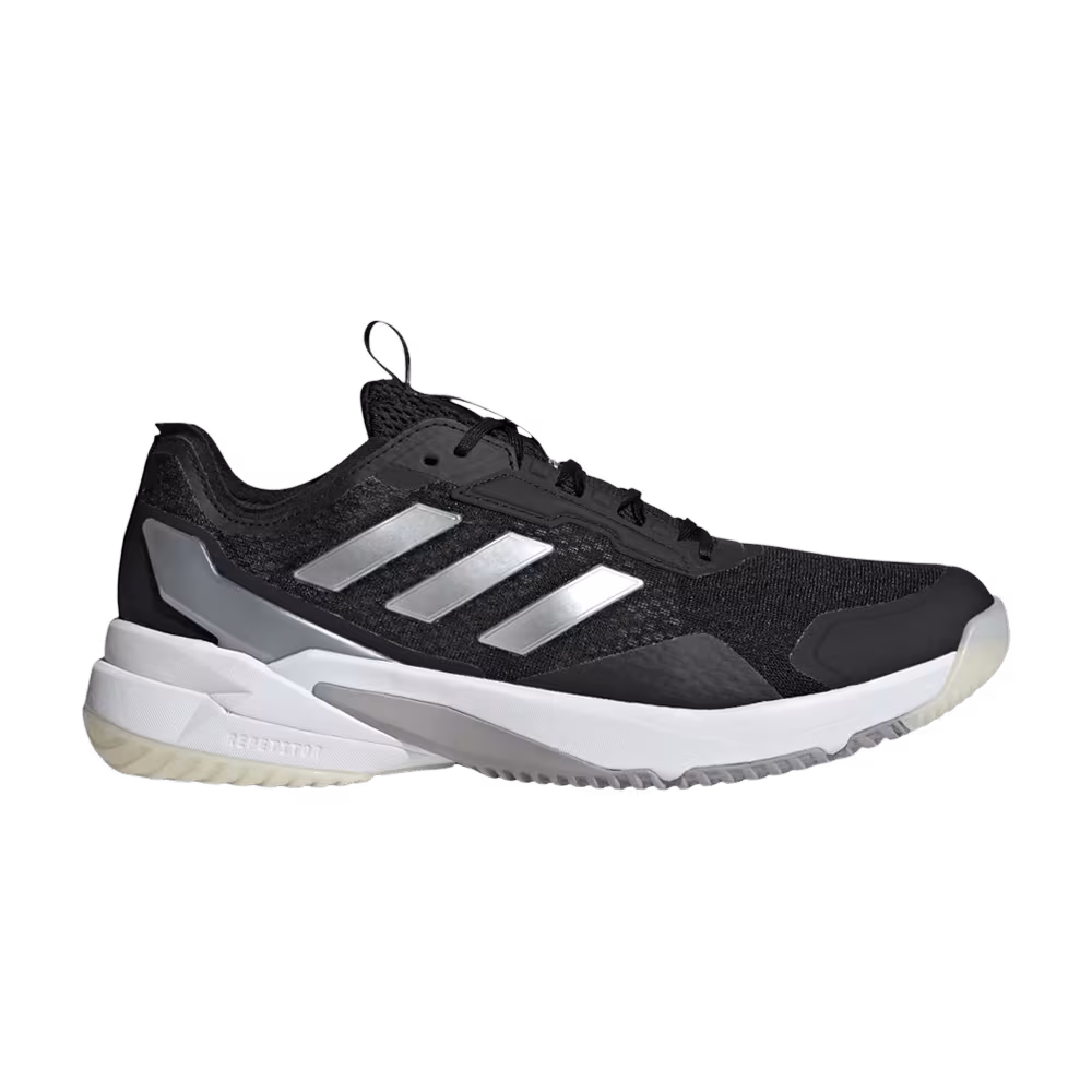 adidas Women's Crazyflight 6 Indoor Black Silver Metallic