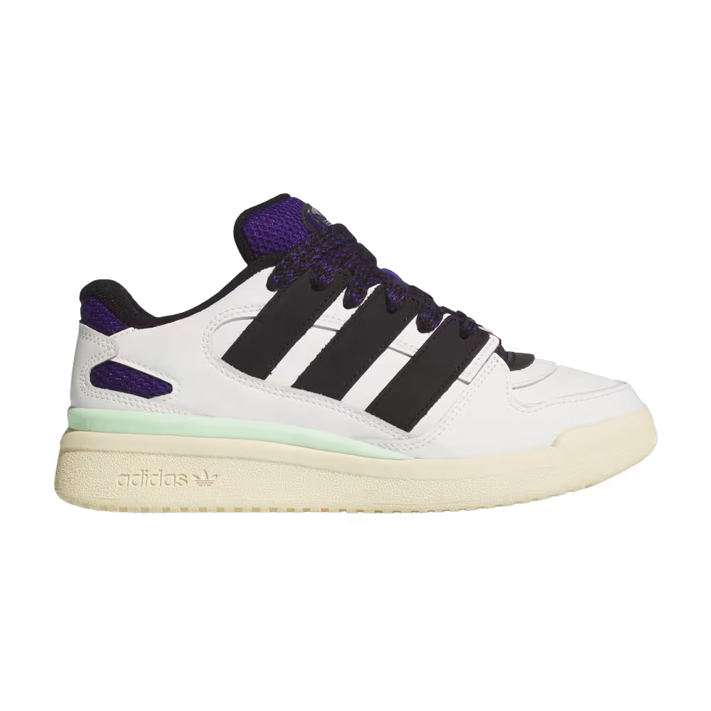 adidas Women's Forum2000 Off White Black Purple