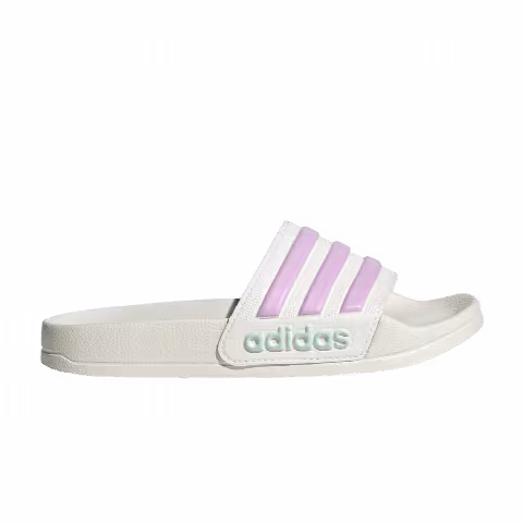 adidas Adilette Shower K 'Off White Bliss Lilac'