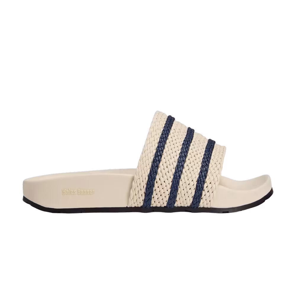 Wales Bonner x adidas Adilette Slides Wonder White Night Indigo