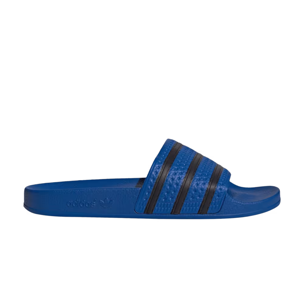adidas Adilette Slides Blue Core Black